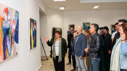 Selçuk Üniversitesinde ‘Kişisel Resim Sergisi’ sanatseverlerle buluştu 